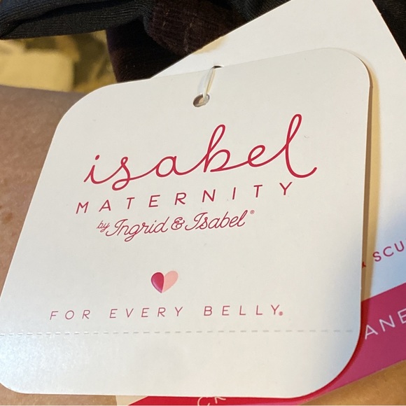 New Isabel skinny maternity crossover panel. Size 12/31R. Color burgundy - Picture 13 of 16
